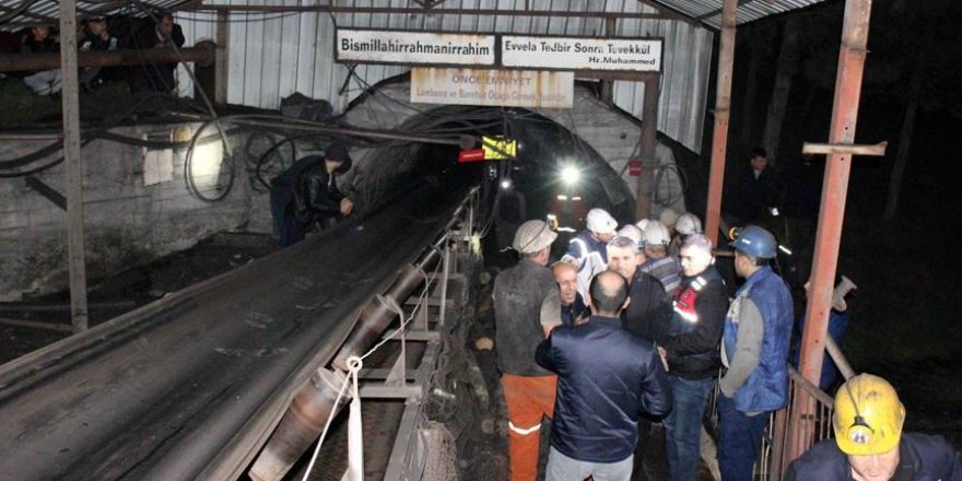 Amasya'da Maden Ocağında Göçük