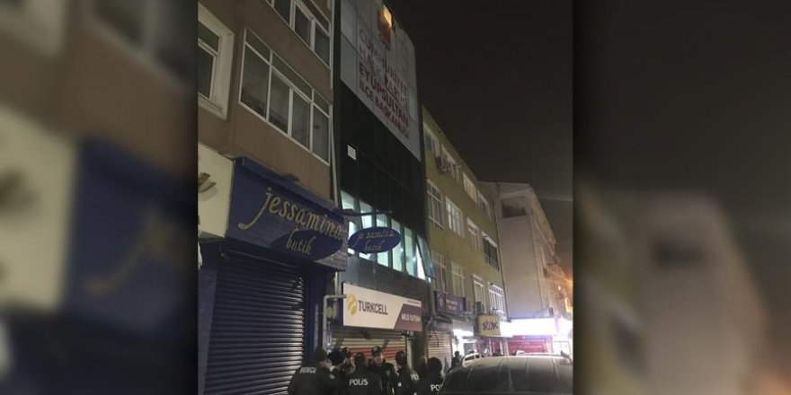 CHP Eyüpsultan İlçe Başkanlığı'na Saldırı