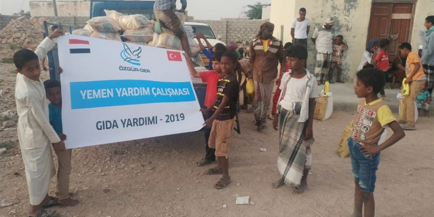 Özgür-Der’den Yemenli Mazlumlara Yardım