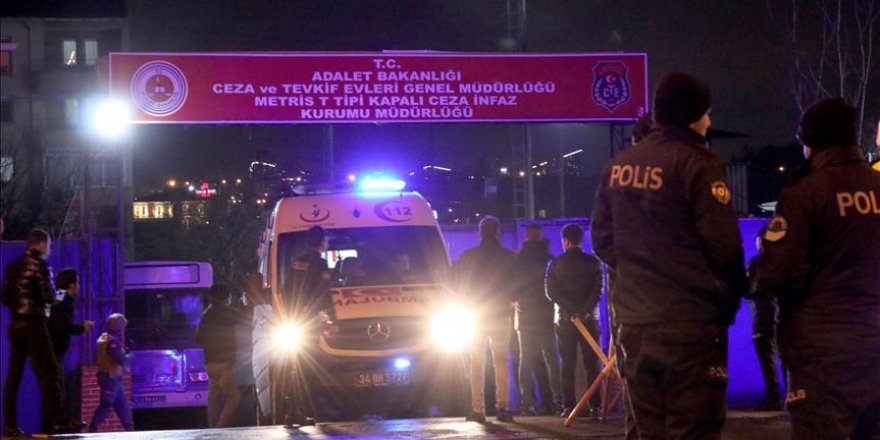 Metris Cezaevinde Yangın