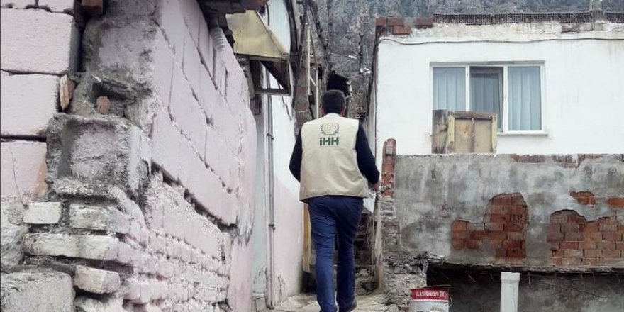 İHH Türkiye’de 11 Bin 100 Kişiye Kış Yardımı Yaptı