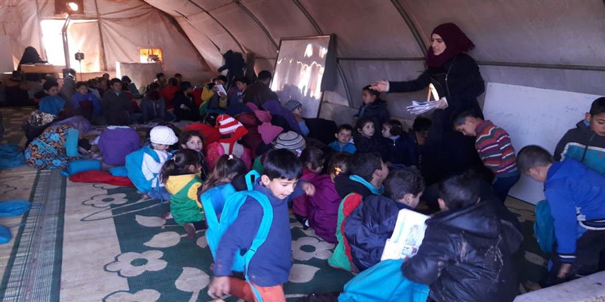 Van Özgür-Der’den İdlib’de Çocuklar İçin İnşa Edilecek Okula Destek