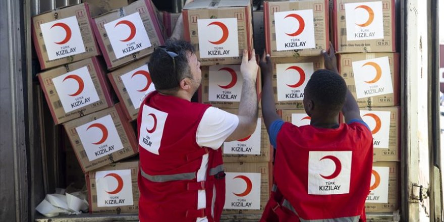 Türk Kızılay'dan Mozambik'teki Afet Bölgesine Yardım