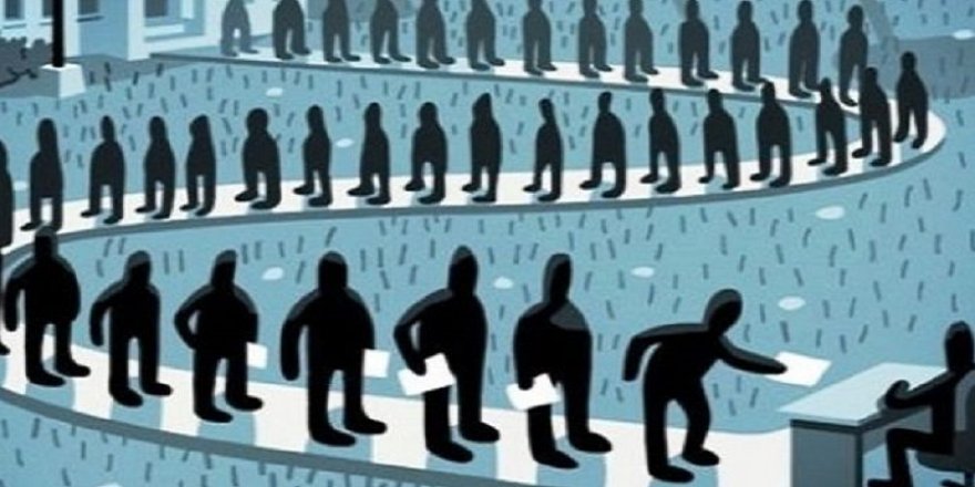 İşsizlik, 83 Bin Kişi Artarak 3 Milyon 537 Bin Kişi Oldu