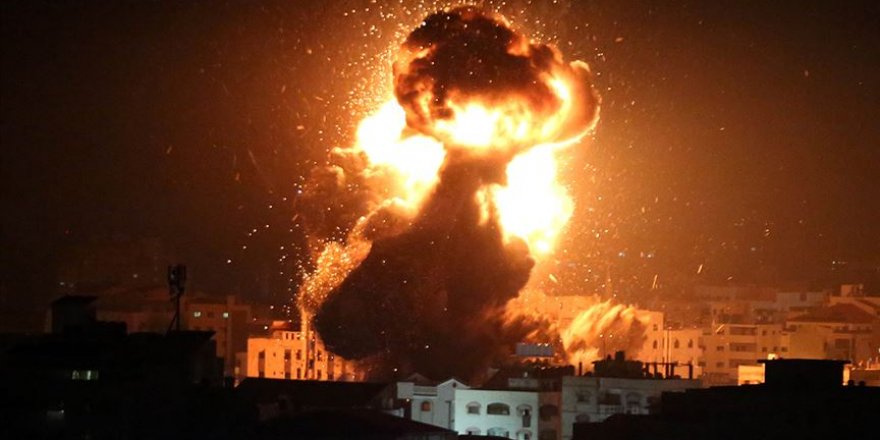 Siyonistler Heniyye'nin Gazze'deki Ofisini Bombaladı