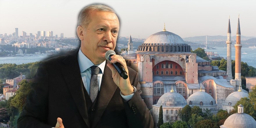 Erdoğan: Seçimlerden Sonra Ayasofya'yı Camiye Çevirebiliriz