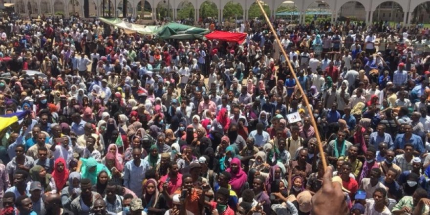 Sudan'da Gösterilere Müdahale