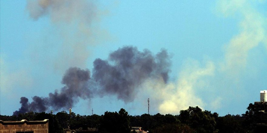 UMH'dan Hafter Güçlerinin Karargahına Hava Saldırısı