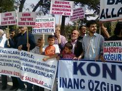 Konya’da 108. Başörtüsü Eylemi