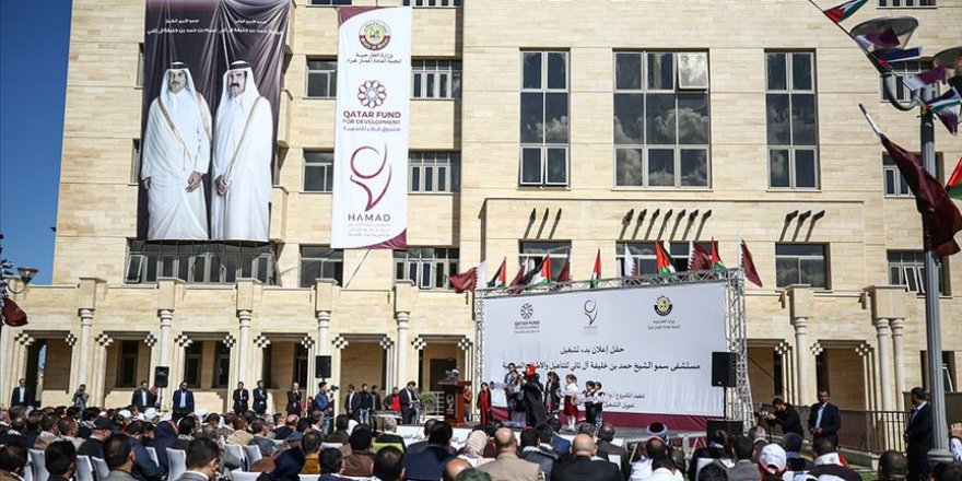 Katar Gazze'de 'Rehabilitasyon ve Protez Hastanesi' Açtı