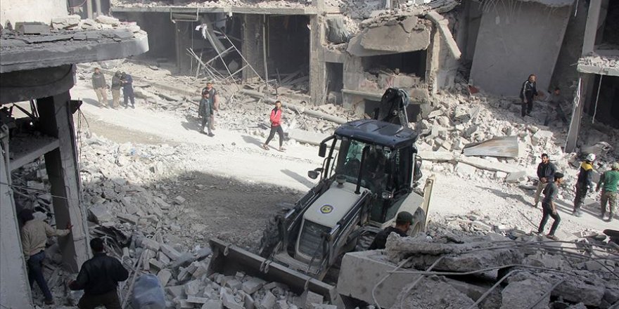 İdlib Gerginliği Azaltma Bölgesi'ne Hava Saldırısı