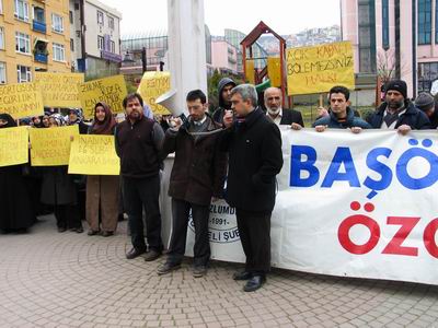 Kocaeli'de 154. Başörtüsü Eylemi