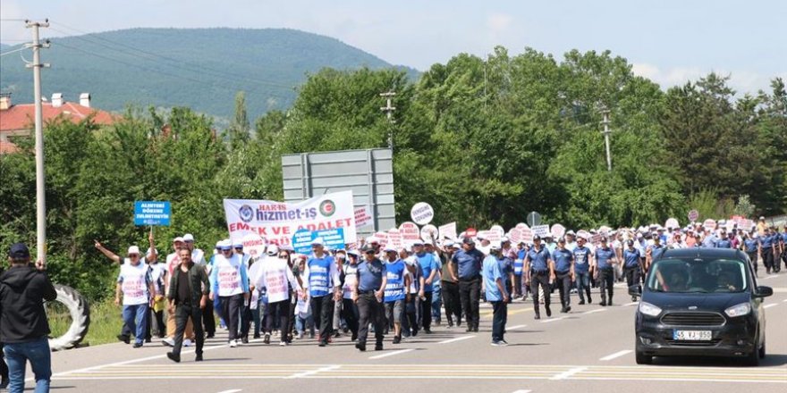 'Emek ve Adalet Yürüyüşü'nün Üçüncü Günü Tamamlandı