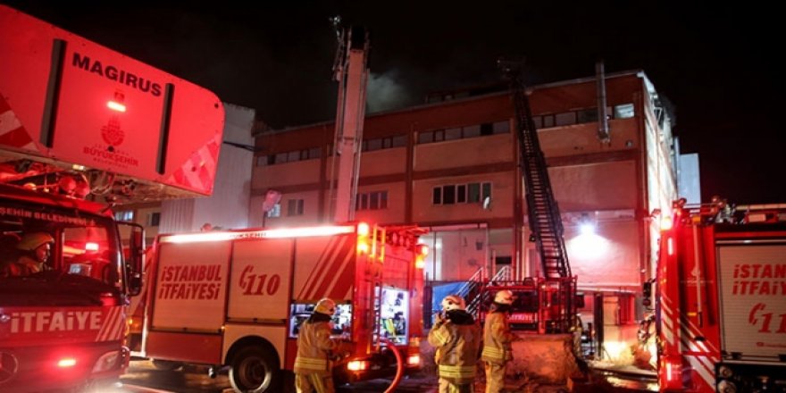 İstanbul’da Fabrika Yangını: 4 Ölü