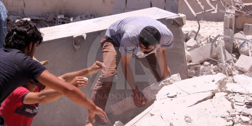 Esed Rejimi Yine İdlib'i Vurdu