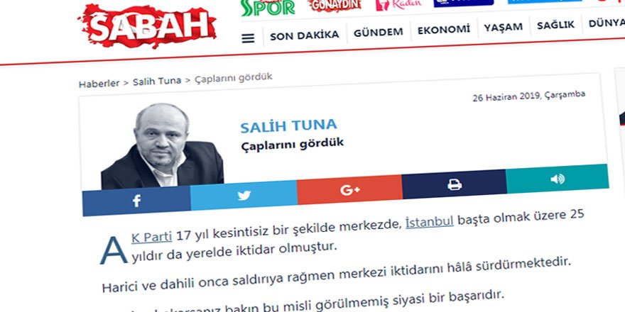 Çapsızlar Çap Belirlemeye Devam Ederse Geleceği Hiç Parlak Değil AK Parti'nin!