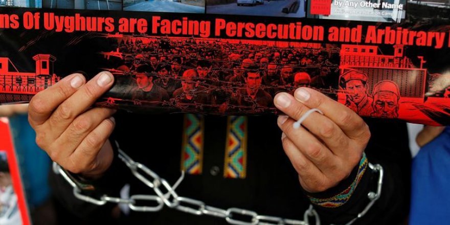 Çin'in Uygur Politikalarına Japonya'da Protesto