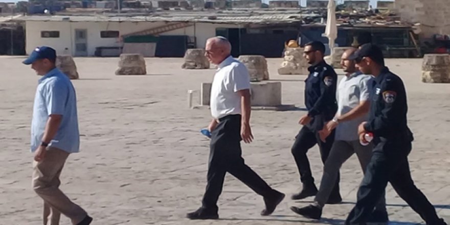 İsrailli Bakan'dan Mescid-i Aksa'ya Baskın