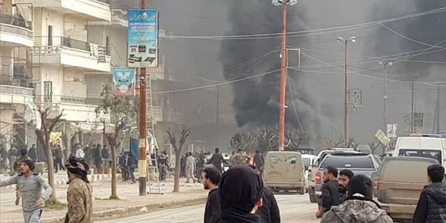 Afrin'de Bombalı Saldırı: 8 Ölü