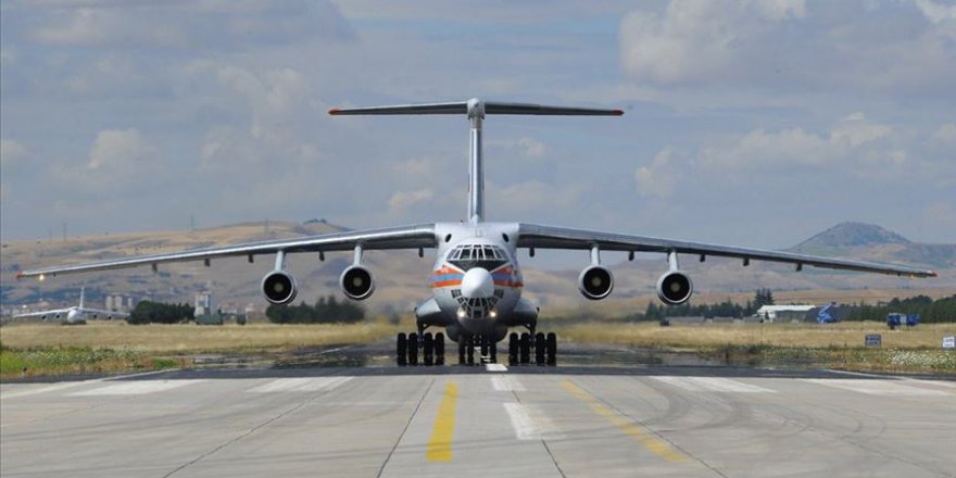 S-400 Sevkiyatı Kapsamında 7. Uçak Mürted'e İndi