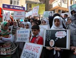 Diyarbakır'da Başörtüsü Eylemi