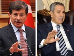 Davutoğlu'ndan Sert; Arınç'tan Yumuşak Mesaj