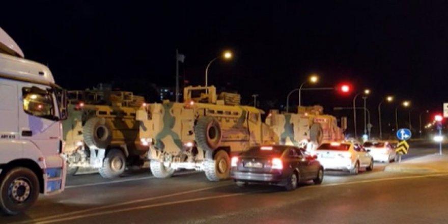 TSK'dan Suriye Sınırına Askeri Sevkiyat