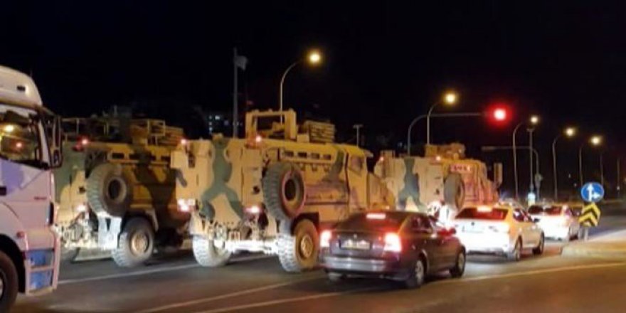 Şanlıurfa'da Suriye Sınırına Askeri Sevkiyat