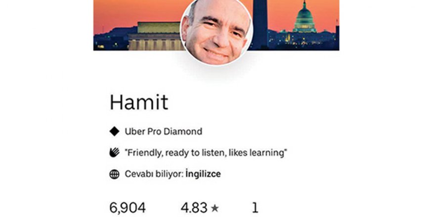 Abdülhamit Bilici ABD'de Uber Şoförlüğü Yapıyor