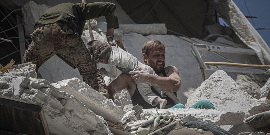 İdlib'de Bombardıman Altında Bir Kurban Bayramı Daha