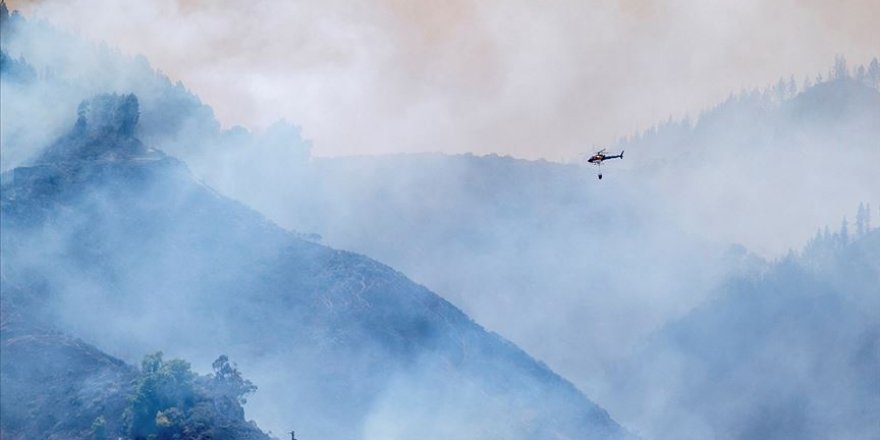 Kanarya Adaları'ndaki Yangında 12 bin Hektardan Fazla Alan Kül Oldu