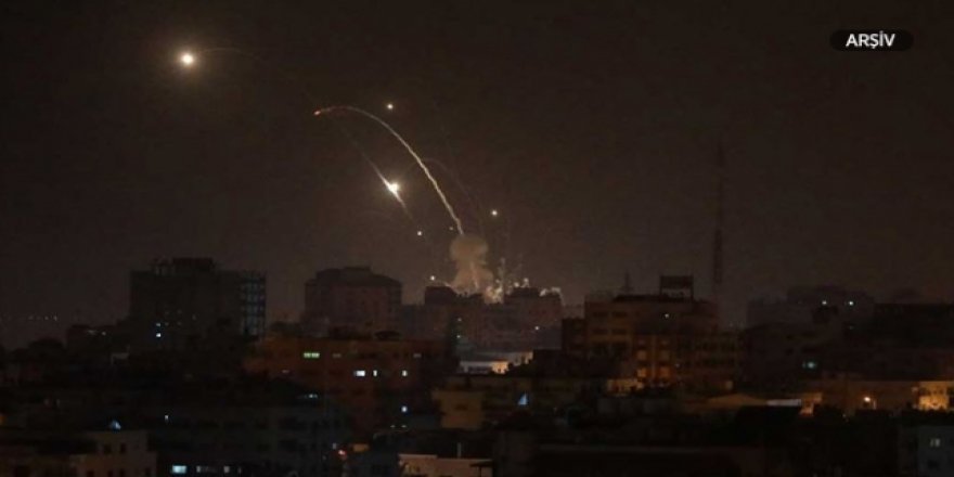 İşgalci İsrail'den Gazze'ye Hava Saldırısı