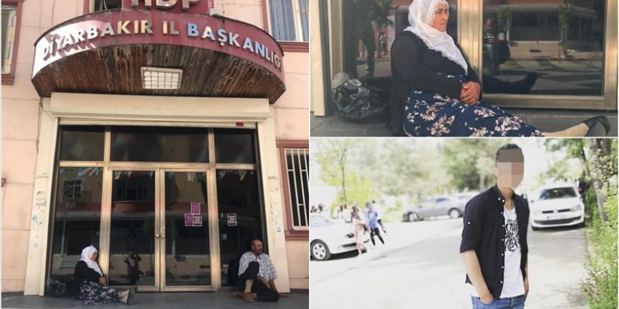 Diyarbakır'da Bir Anneden Daha HDP Önünde Oturma Eylemi