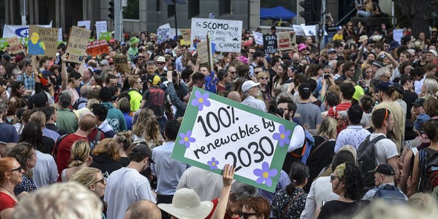 Avustralya’da Binlerce Kişi İklim İçin Yürüdü