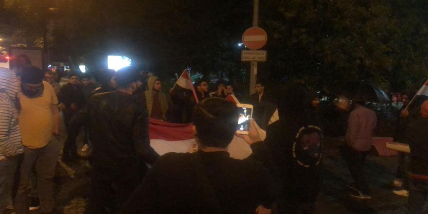 İstanbul Mısır Konsolosluğu Önünde Sisi Cuntası Protesto Edildi