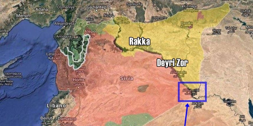 Deyrizor'da Esed-İran Güçleri ile YPG Arasında Çatışma