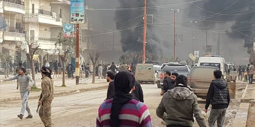 Afrin'de Bomba Yüklü Araç Saldırısı