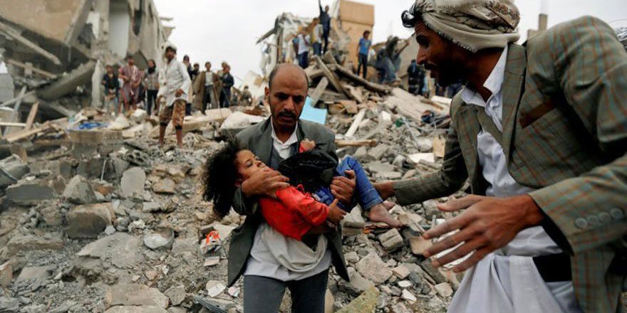 Yemen’de ABD Yapımı Bombalarla Siviller Katlediliyor!