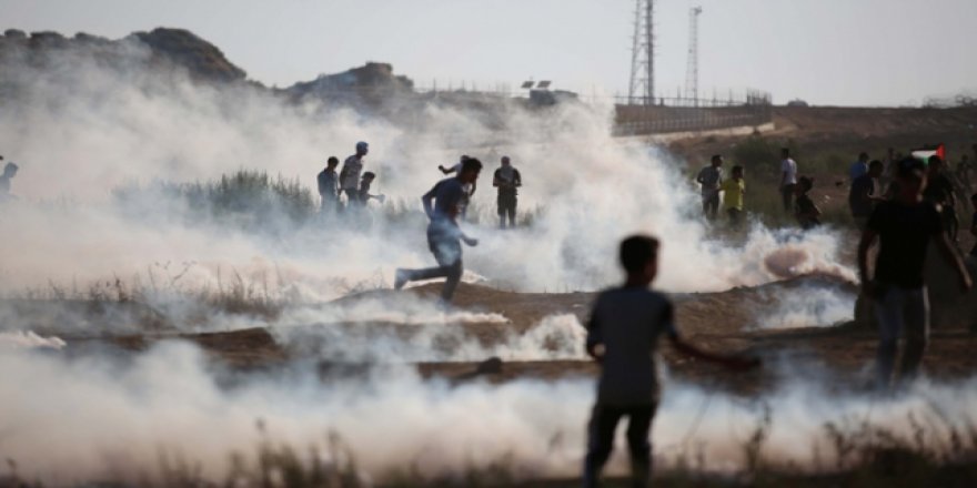 Gazze Sınırında 63 Filistinli Yaralandı