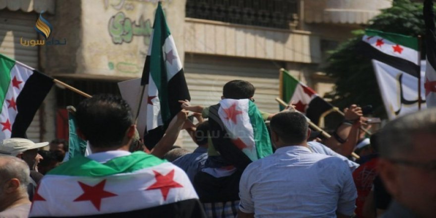 Deyrizor ve Dera’da İdlib’le Dayanışma Eylemleri