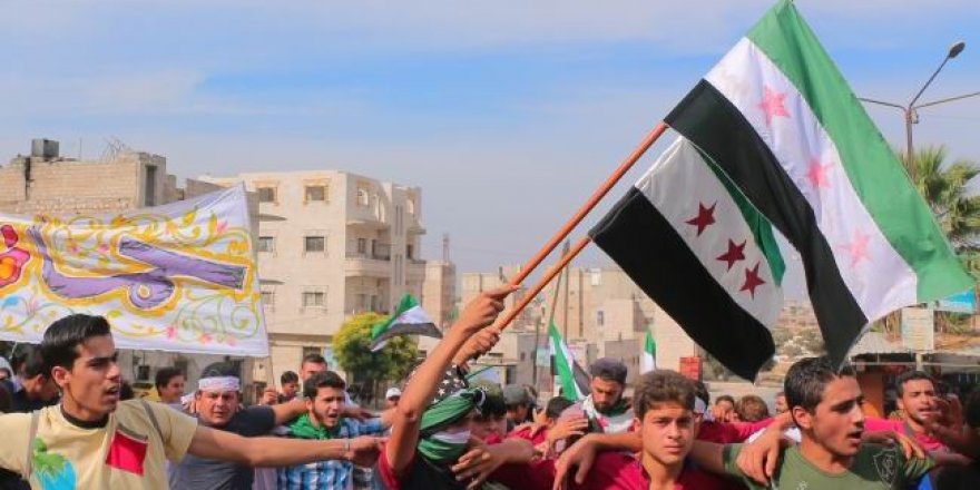 İdlib Halkından Barış Pınarı Harekatı'na Destek