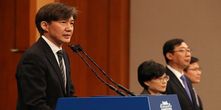 Güney Kore'de Protestoların Ardından Adalet Bakanı Cho İstifa Etti