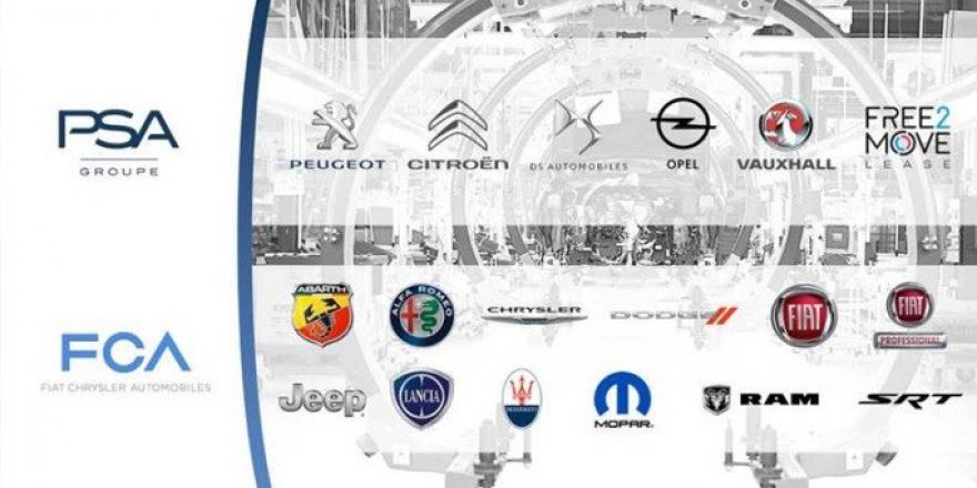PSA ve FİAT Chrysler Yönetim Kurulları Birleşmeyi Onayladı