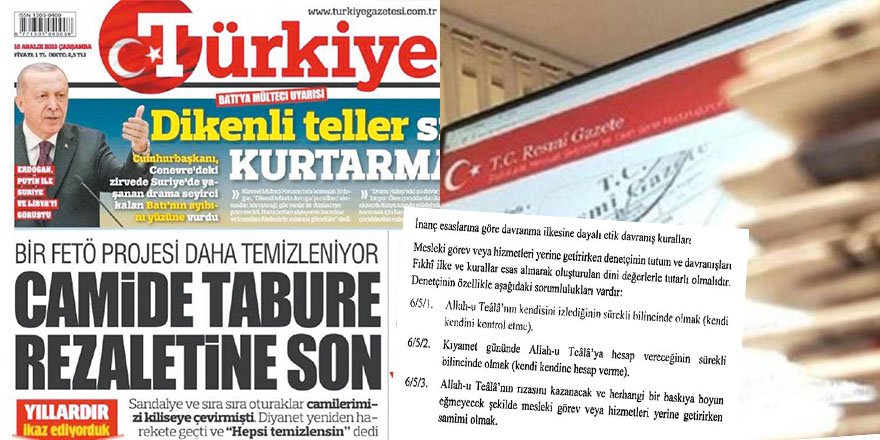 ‘Allah Korkusu’ Haberine Sesi Çıkmayan Gazete: Türkiye Gazetesi 