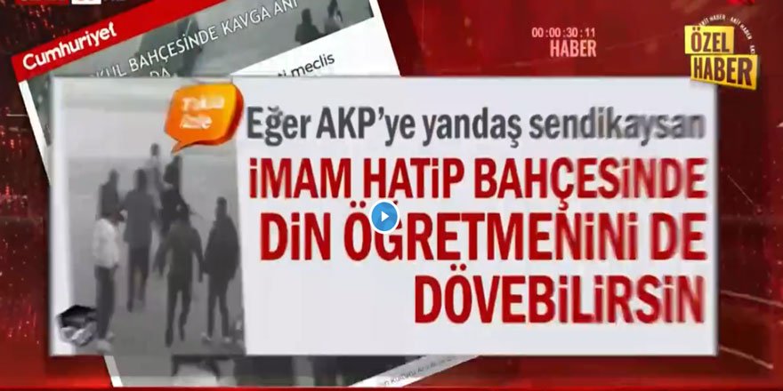 Hızırbey İmam Hatip Ortaokulu Müdürü Ali Rıza Çelik Kemalistlerin Hedefinde!