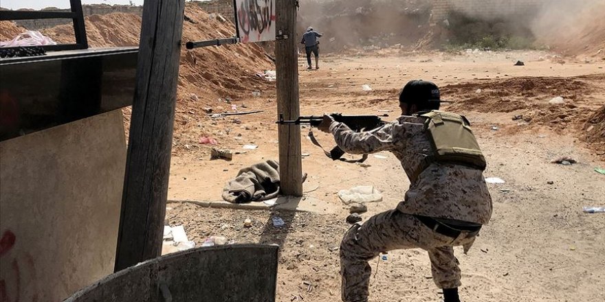 Libya'daki Çatışmalarda 10 Hafter Milisi Öldürüldü