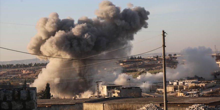 Esed Rejimi ve Rusya'nın İdlib'e Hava Saldırılarında 8 Sivil Öldü