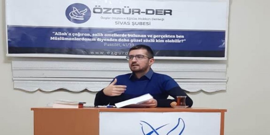 Sivas Özgür-Der’de “Dijital Çağda Müslüman Kalmak” Kitabı Değerlendirildi