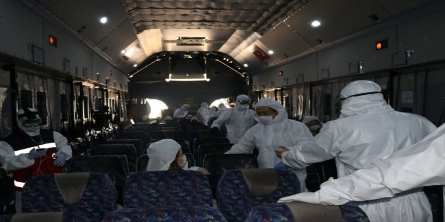 Wuhan'daki Türkler Ankara'ya Getirildi