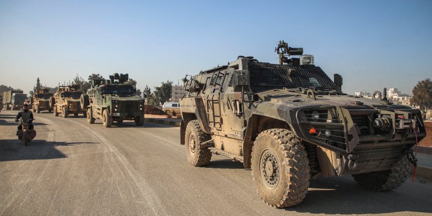TSK'dan İdlib'e 3 Konvoy Askeri Araç Sevkiyatı 